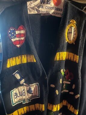 Teacher vest sweater